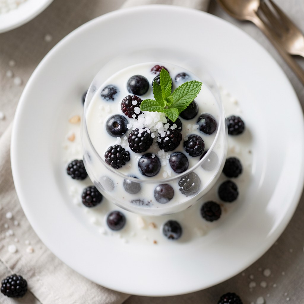 Koktajl z czarnej porzeczki