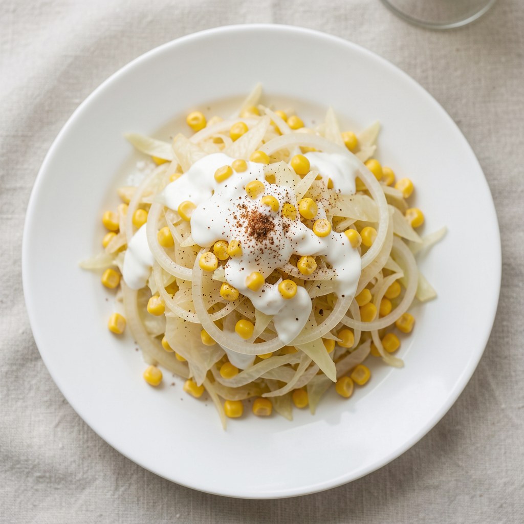 Surówka z kukurydzą