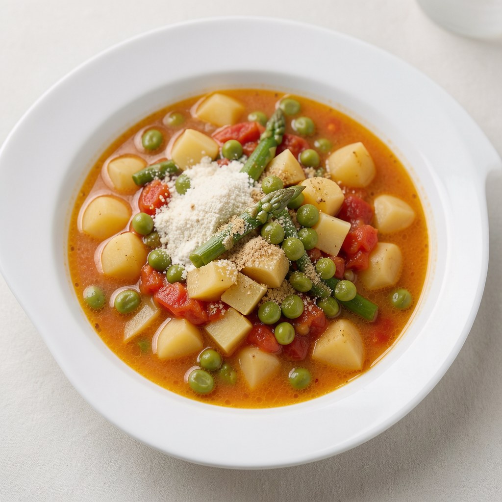 Zupa z fasolki szparagowej