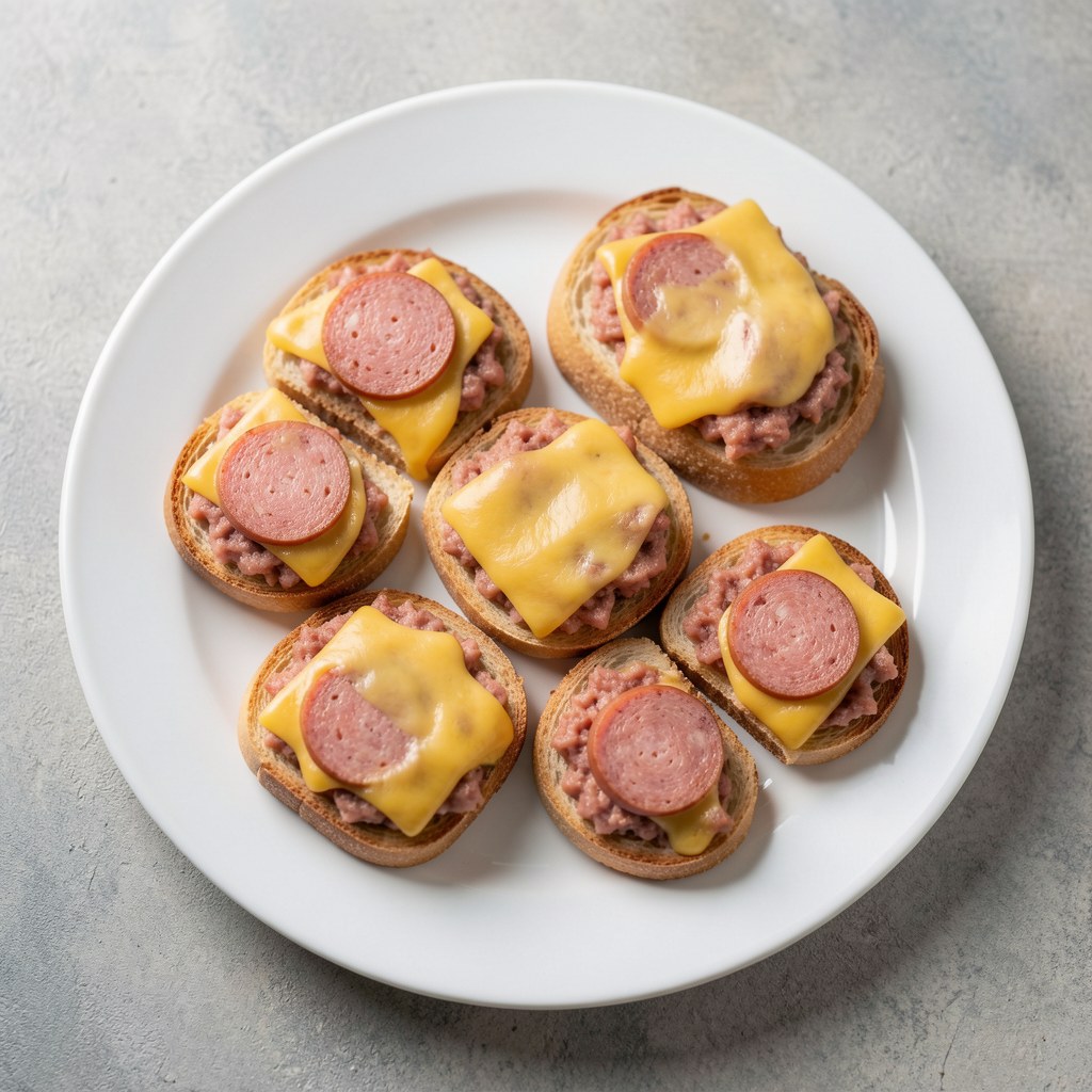 Kanapki z kiełbasą