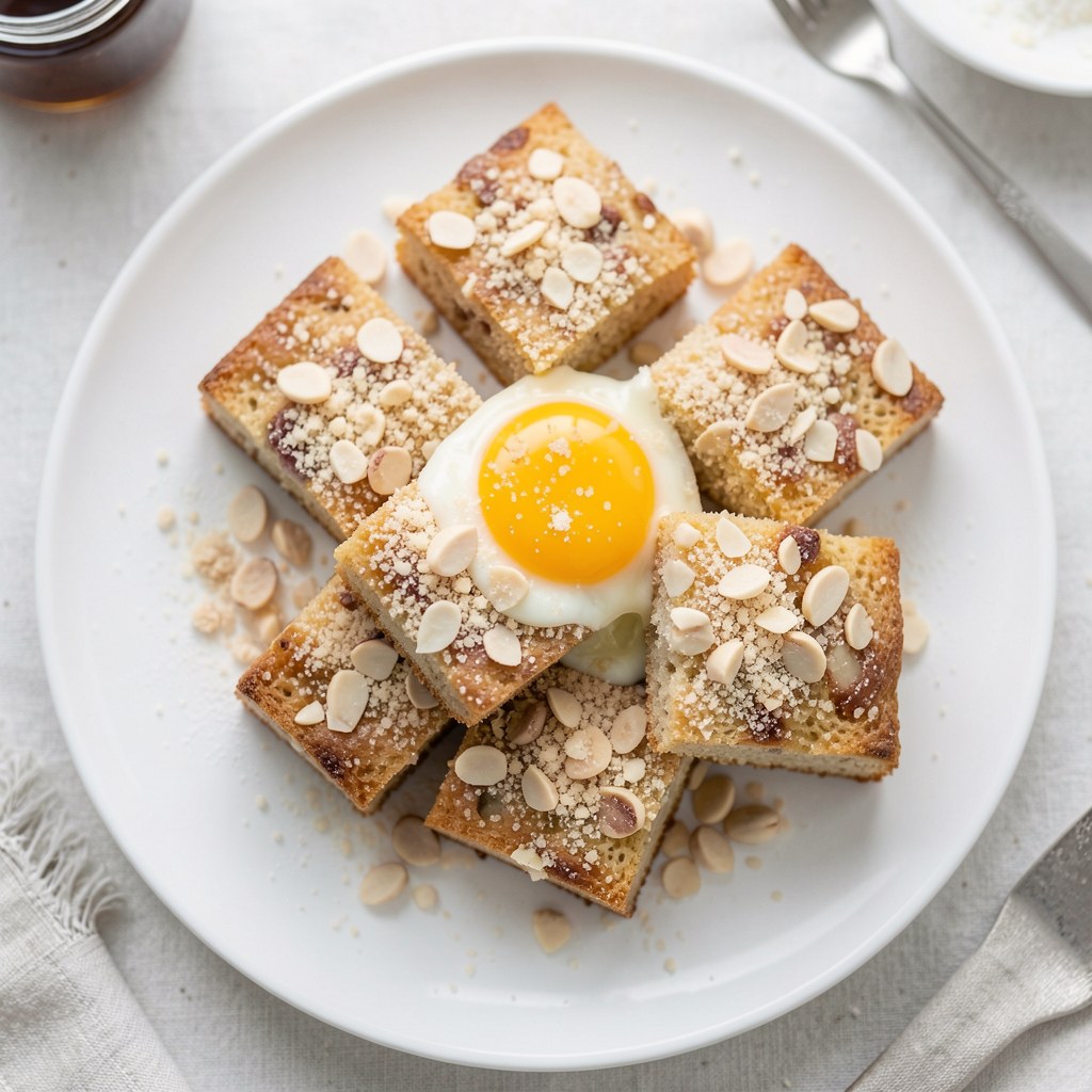 Angielskie ciasto migdałowe