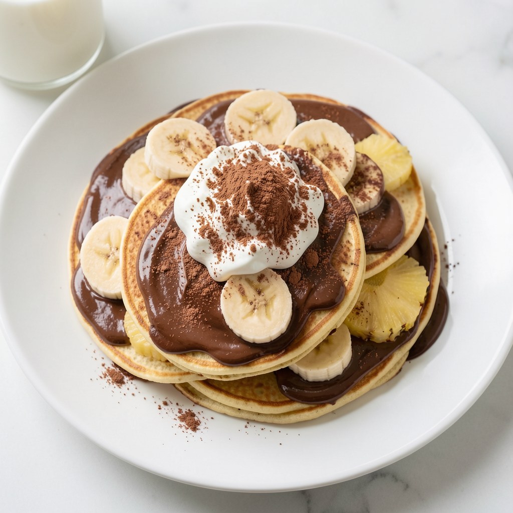 Naleśniki z nutellą i owocami