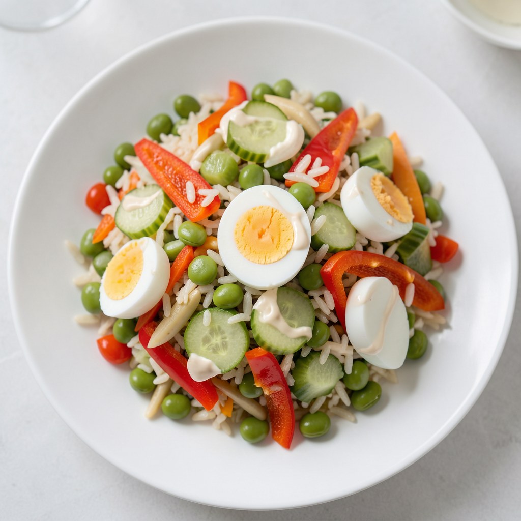 Sałatka z fasoli szparagowej