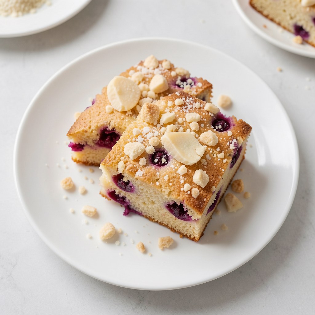 Ciasto z rabarbarem i kruszonką