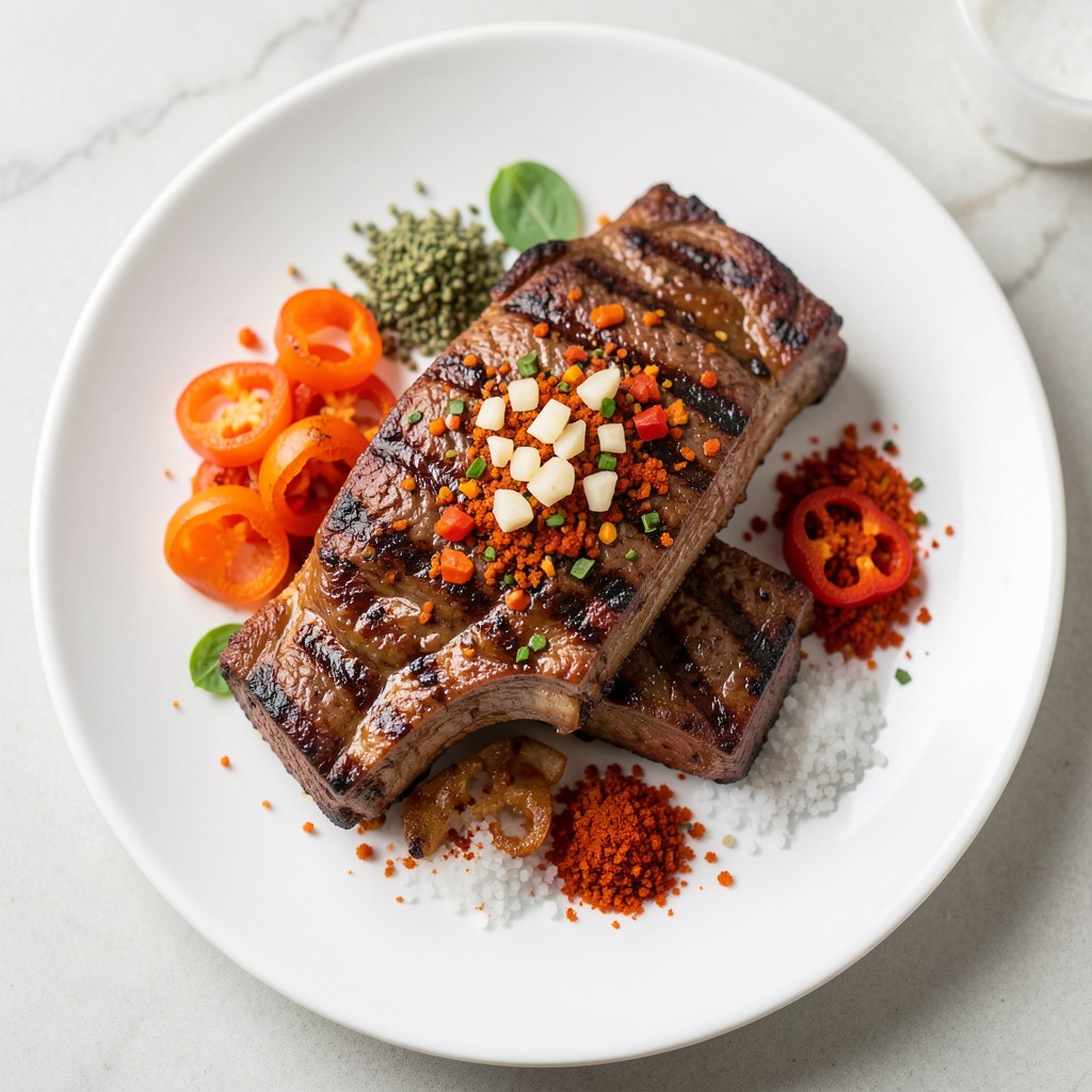 Żeberka na grill inaczej.