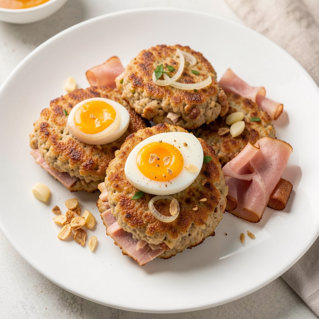 Kotlety z szynki wieprzowej