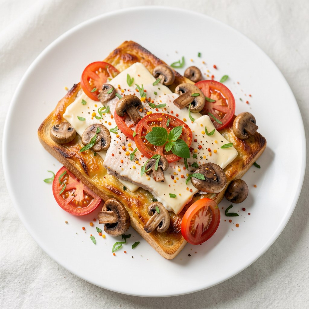 Kajzerka zapiekana z tuńczykiem