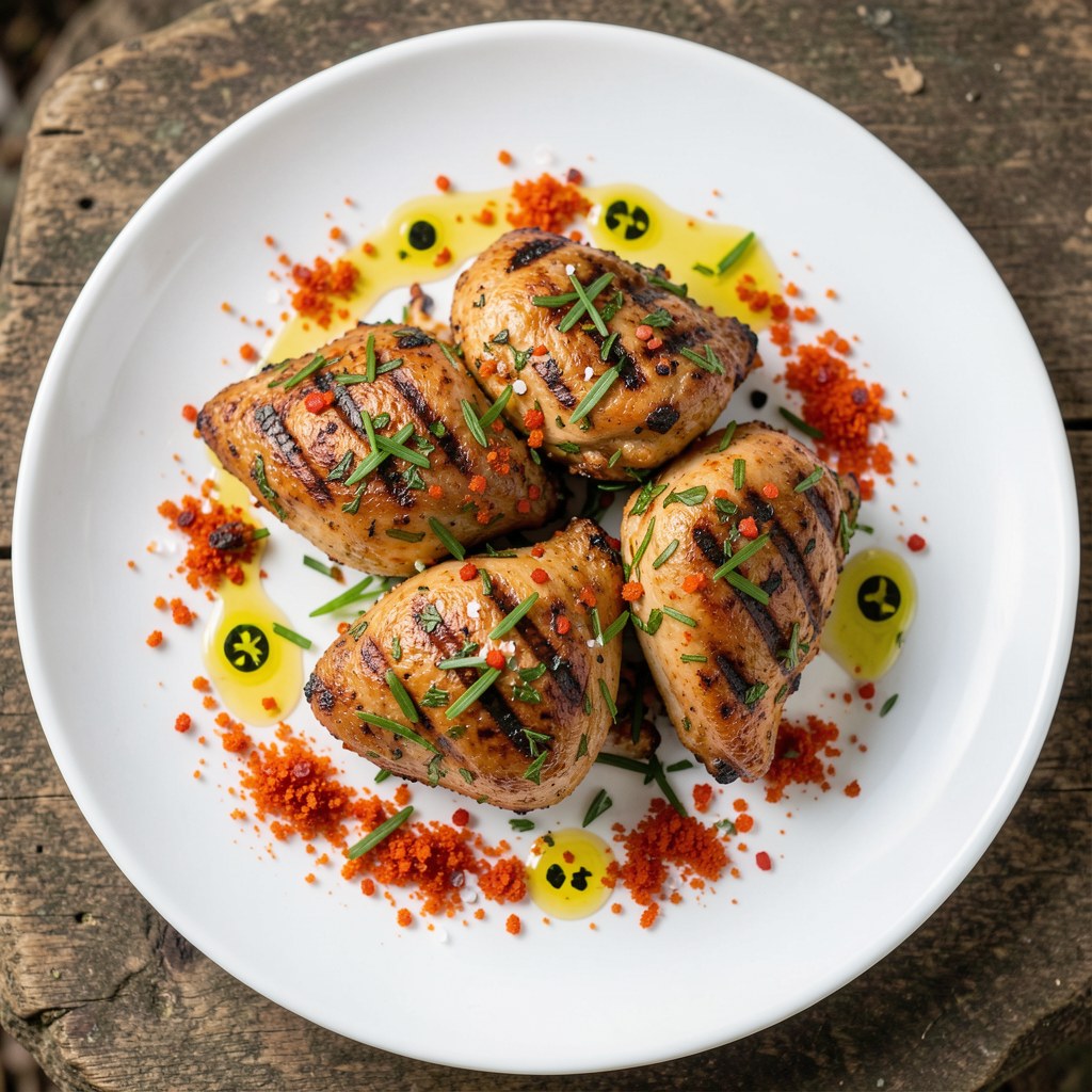 Udka estragonowe z grilla