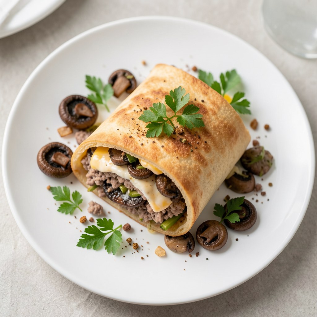 Rolada z pieczarkami