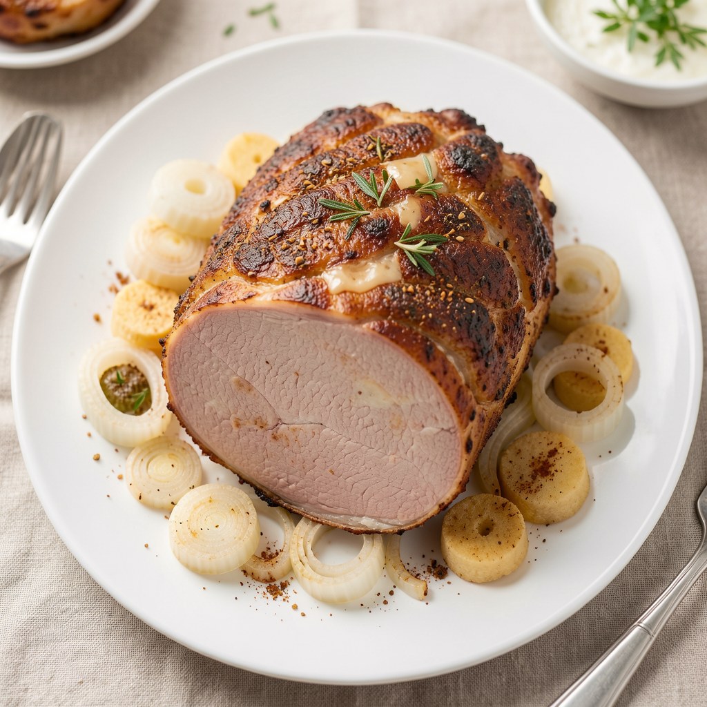 Boczek wielkanocny pieczony