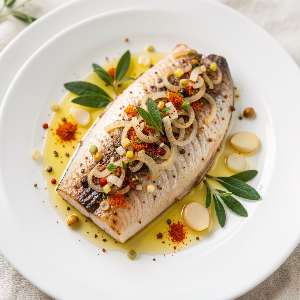 Śledzie a'la korzenne