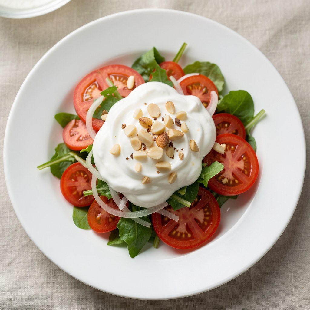 Szybka sałatka z pomidorów