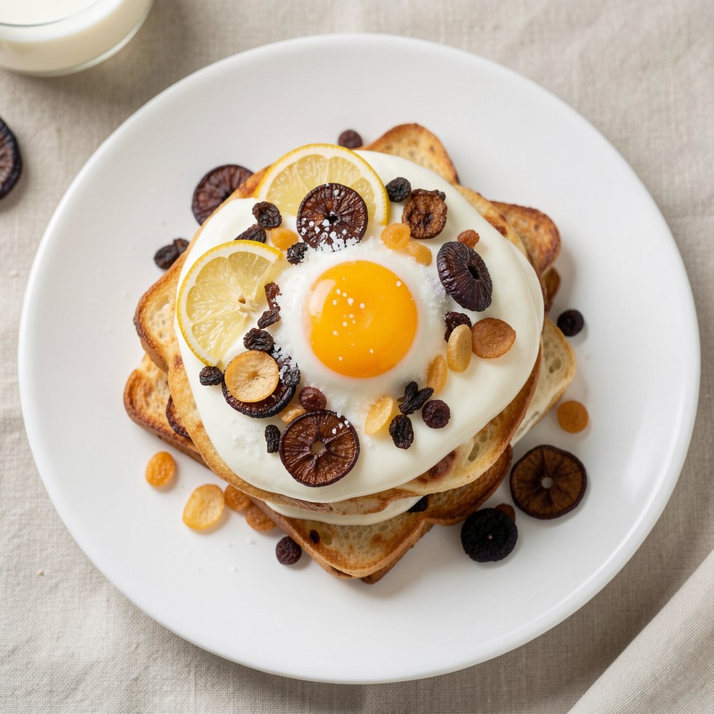 Owoce zapiekane z kremem