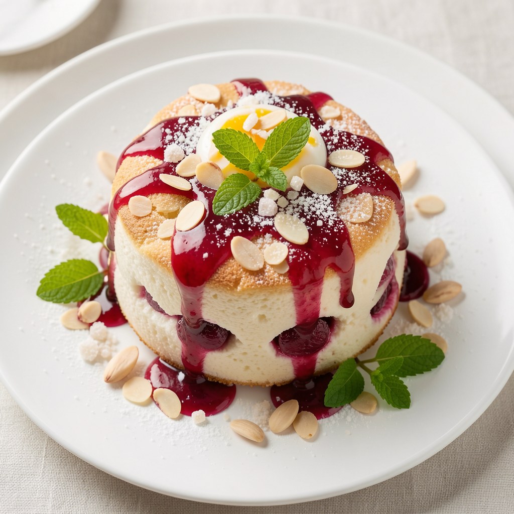 Sernik wiśniowy wg Monsai