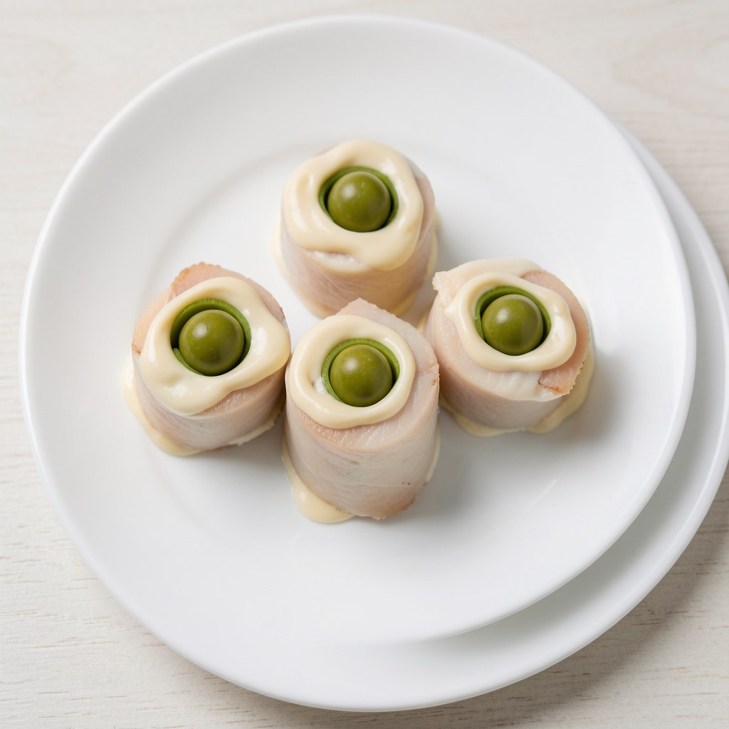 Śledzie z zielonymi oliwkami