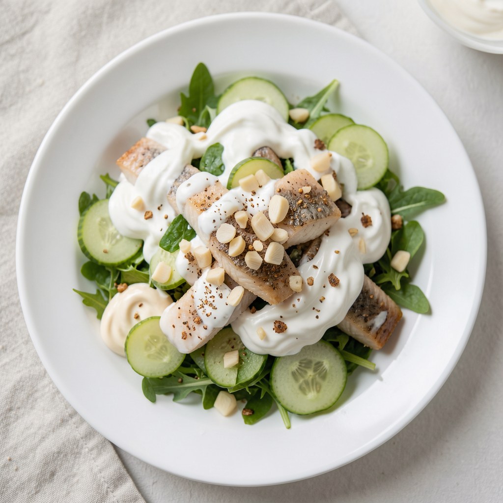 Śledzie z czosnkiem