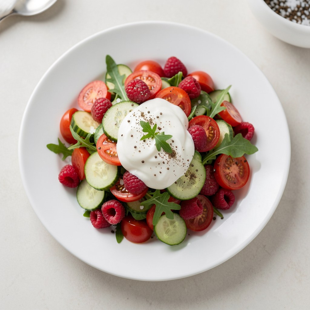 Staropolska sałatka z pomidorów