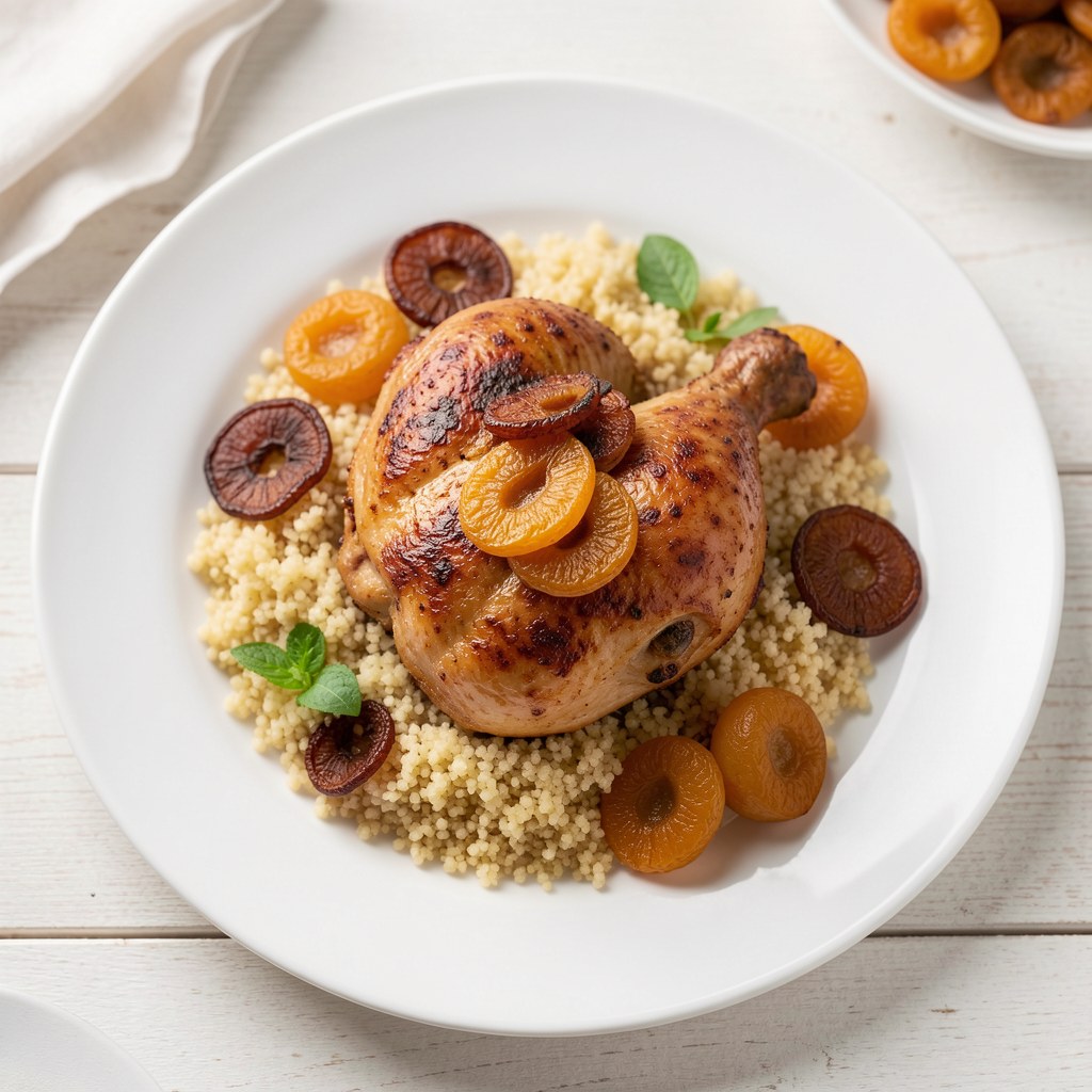 Kurczak z suszonymi owocami