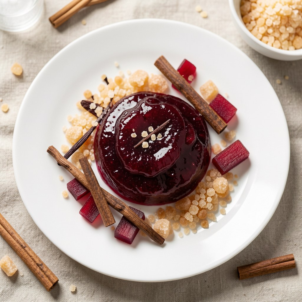 Konfitury z rabarbaru