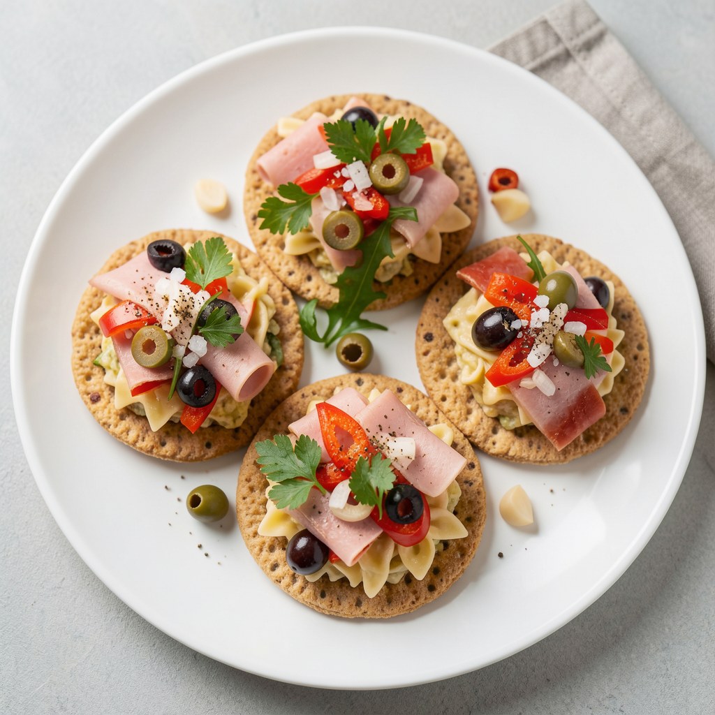 Kanapki na krakersach