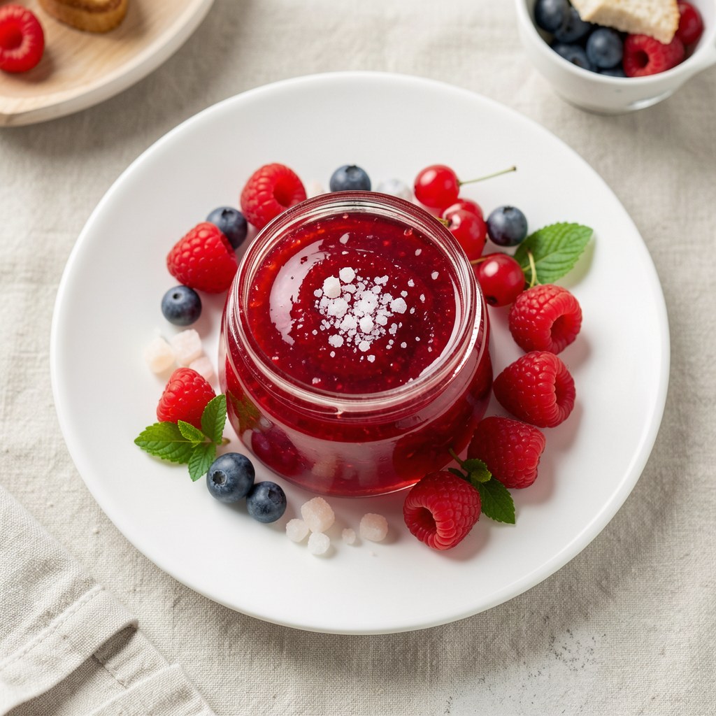 Dżem truskawkowo-agrestowy