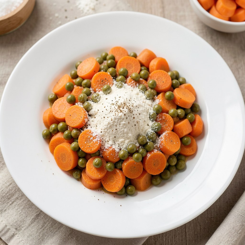 Marchewka z groszkiem
