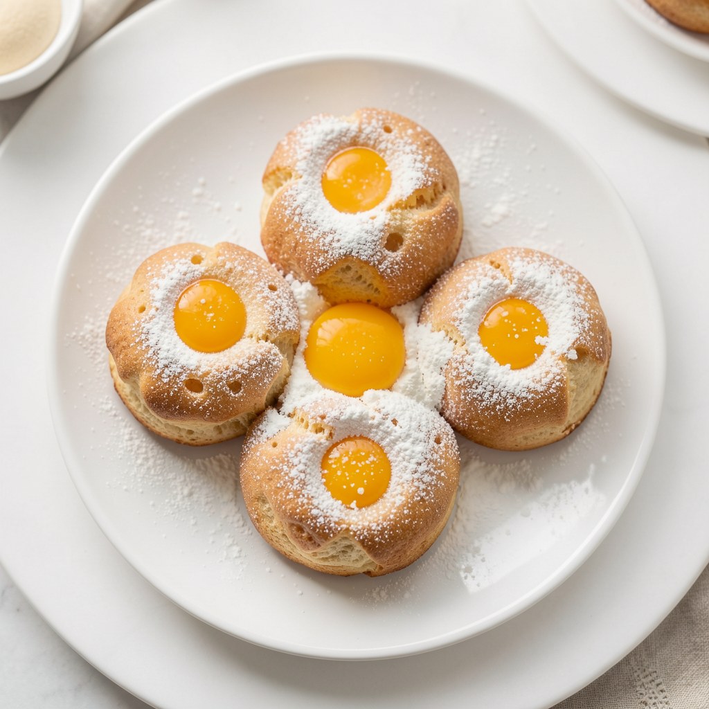 Biszkoptowe babeczki moich dzieci :)