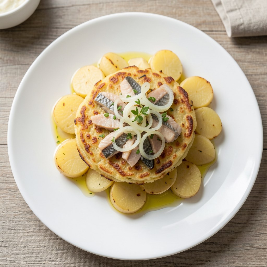 Bratkartofle Eli ze śledziem