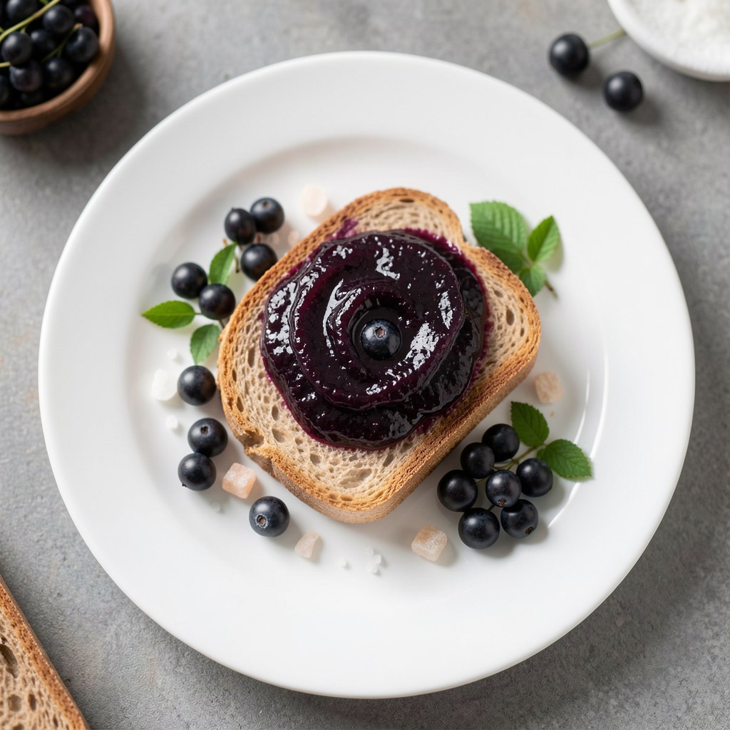 Dżem z aronii na serce