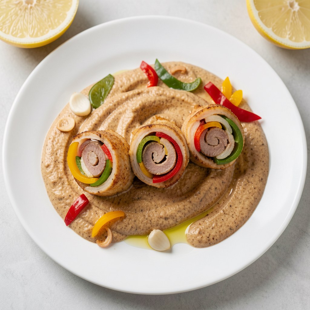 Roladki rybne Eli w sosie pieprzowym