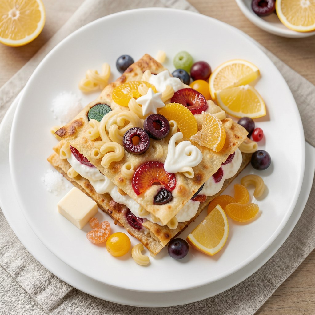 Zapiekanka z owocami sezonowymi