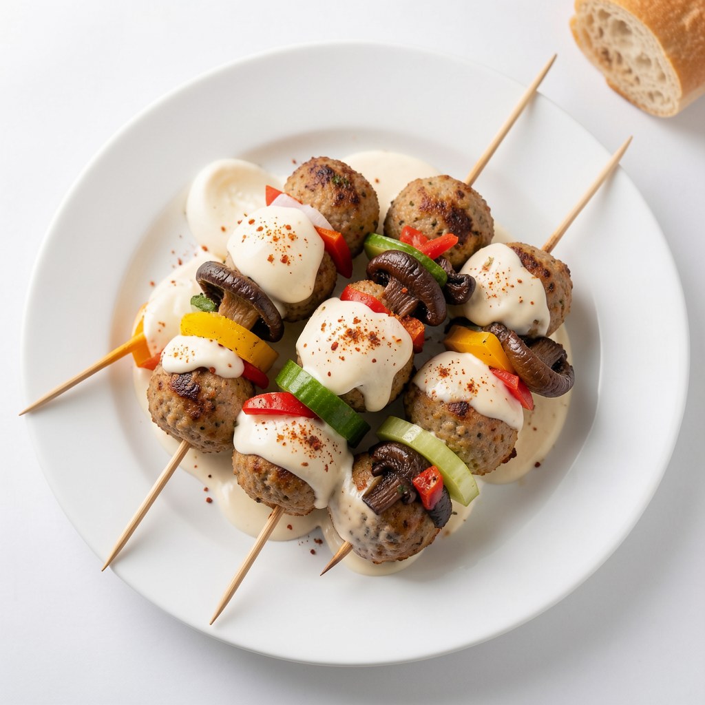 Kotleciki mielone na patyczku