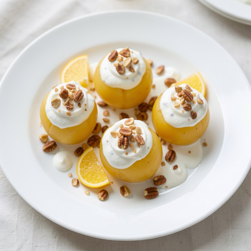 Gruszki faszerowane serem pleśniowym