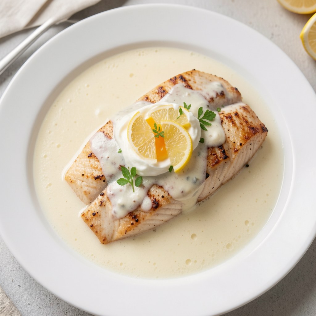 Sos cytrynowy do ryb