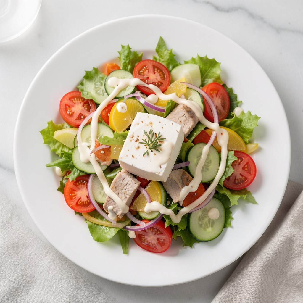 Sałatka z owczym serem Haliny