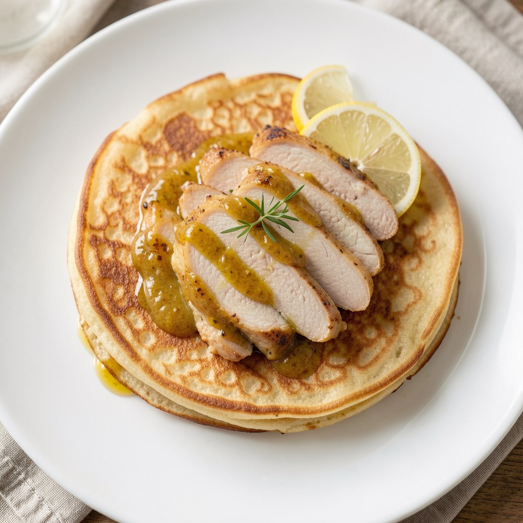 Kurczak w cieście naleśnikowym