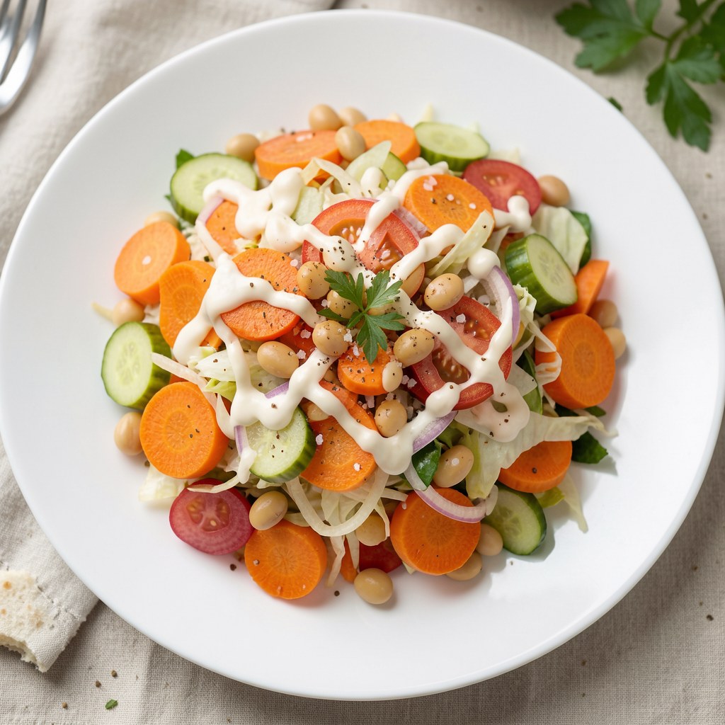 Sałatka z buraczkow i fasoli