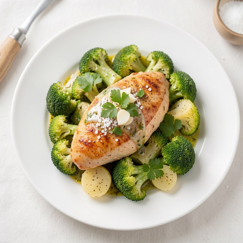 Kurczak z brokułami