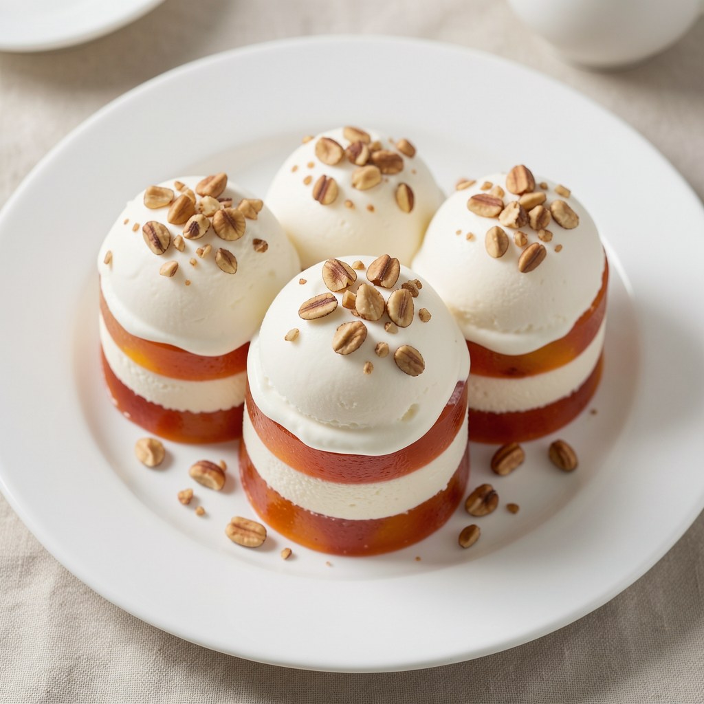 Deser lodowy z galaretką