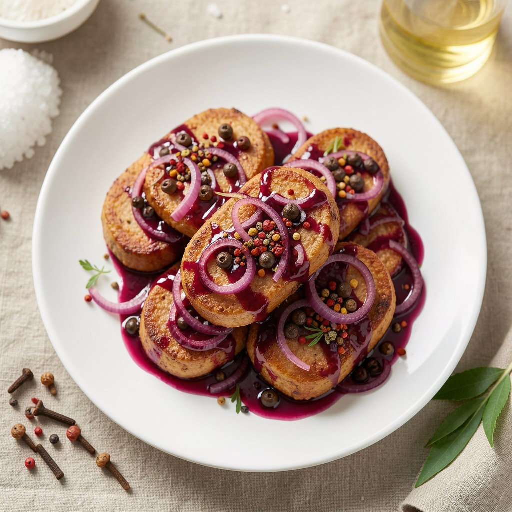 Roladki śledziowe w winie