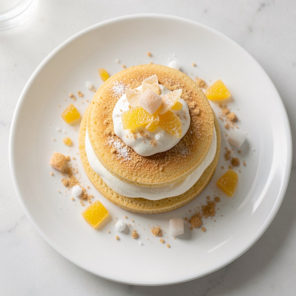 Placek z białek i maku