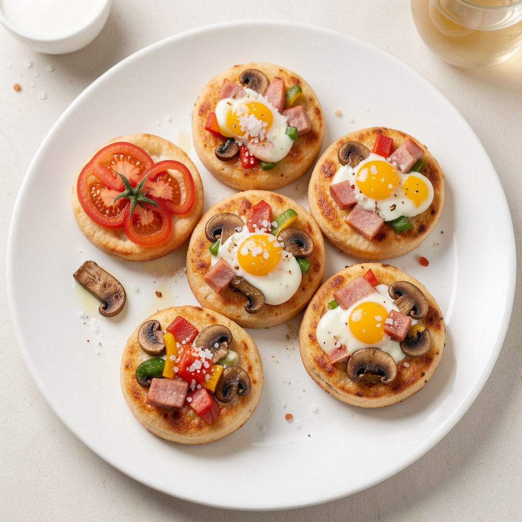 Mini pizze z patelni