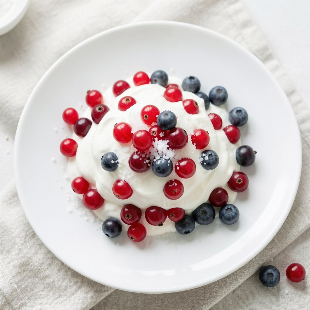 Jagódki ze śmietaną