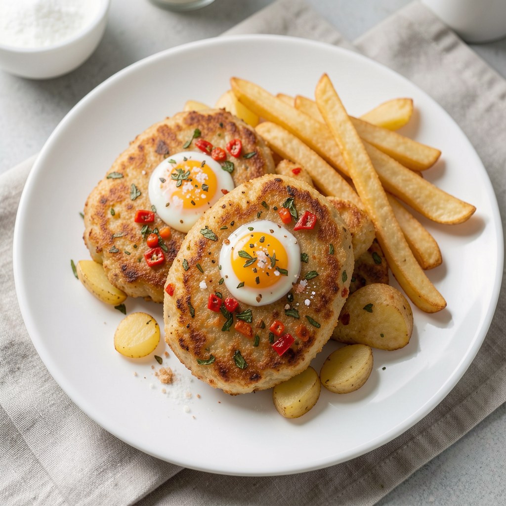 Kotlety z piersi w cieście