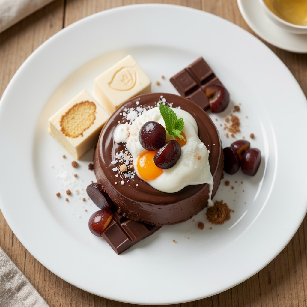 Walentynkowy mus czekoladowy