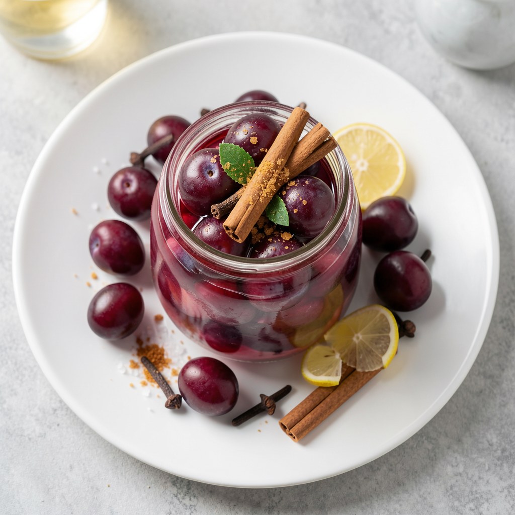 czereśnie marynowane