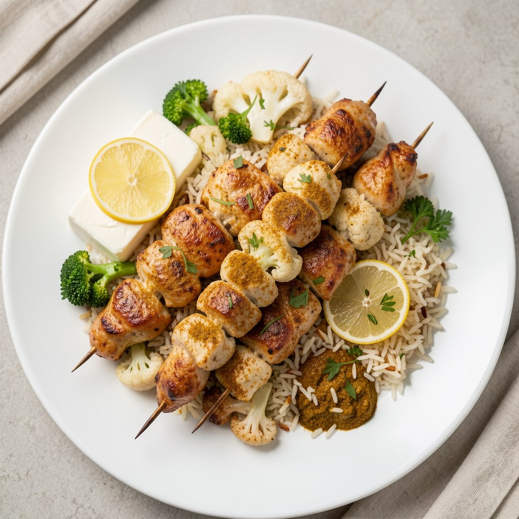 Szaszłyki drobiowe