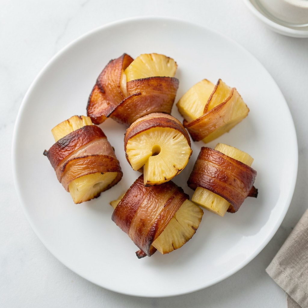 Szaszłyczki ananasowe