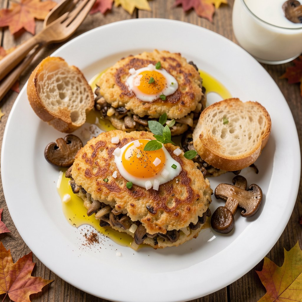 Kotlety z grzybów – jesienne przysmaki