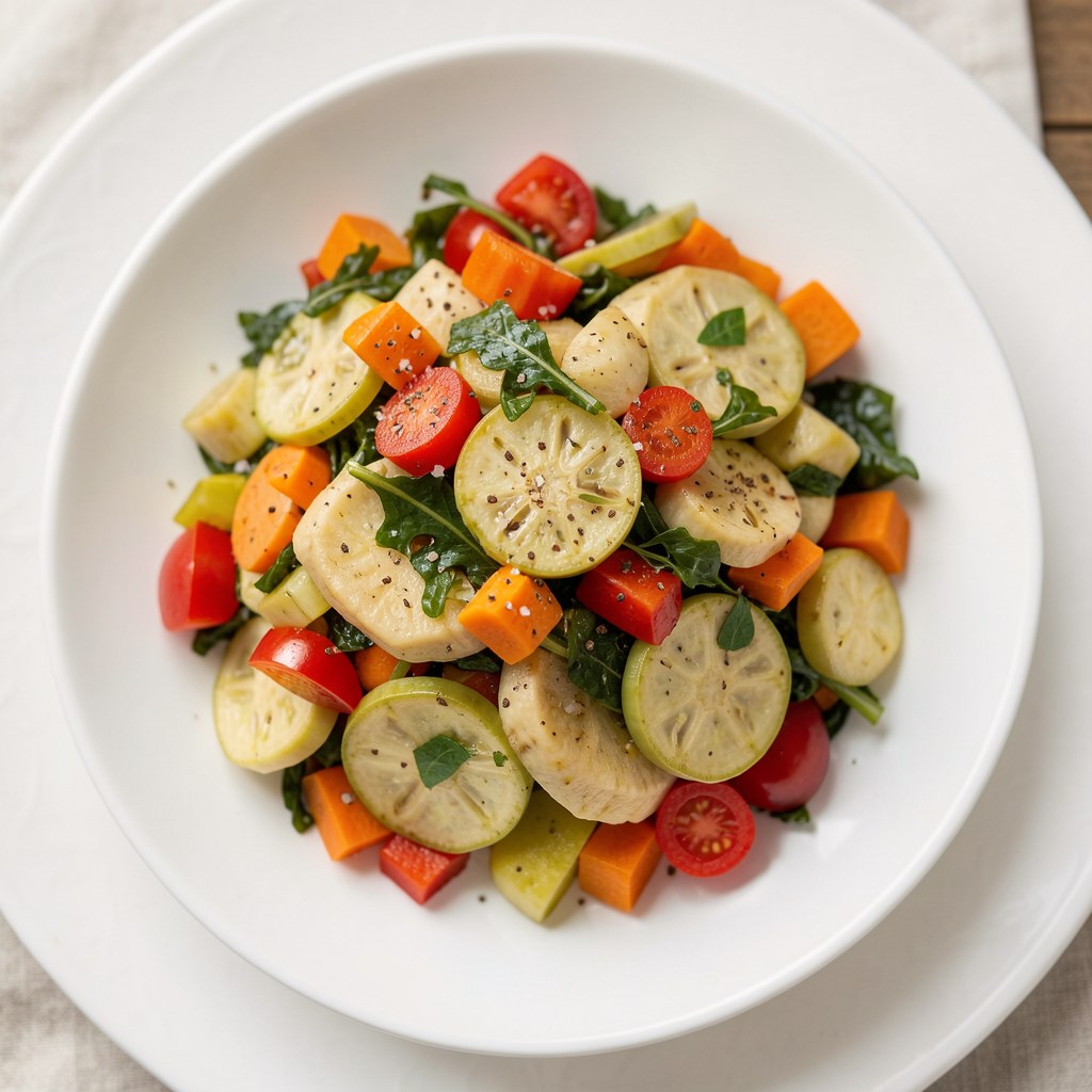 Potrawka z patisonami